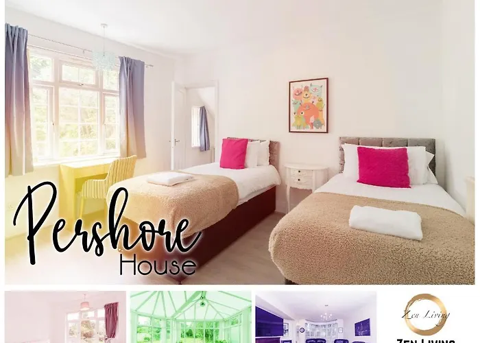 Beautiful 6 Bedroom House For 17 Guests Next To Edgbaston Stadium